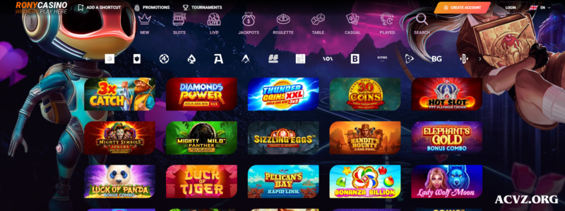 Rony casino slot